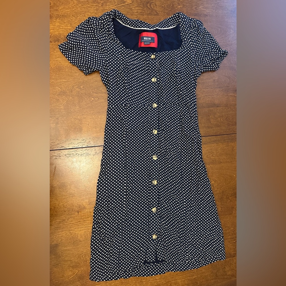 Maeve by Anthropologie Polka Dot Dress